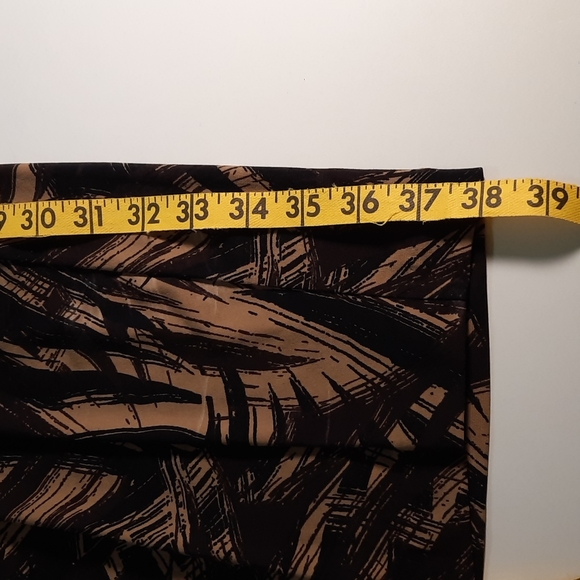 Anne Klein, Bamboo Print Dress, Size PS - Picture 8 of 10